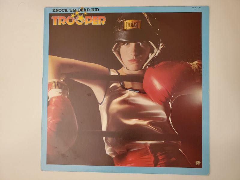 Trooper Knock 'Em Dead Kid vinyl record
